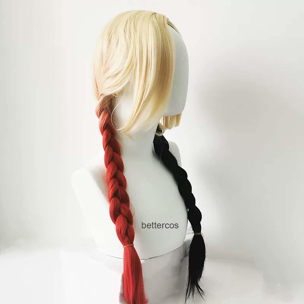 Peluca de cosplay Quinn para m - Anime Harley Quinn Cosplay reseña y precio