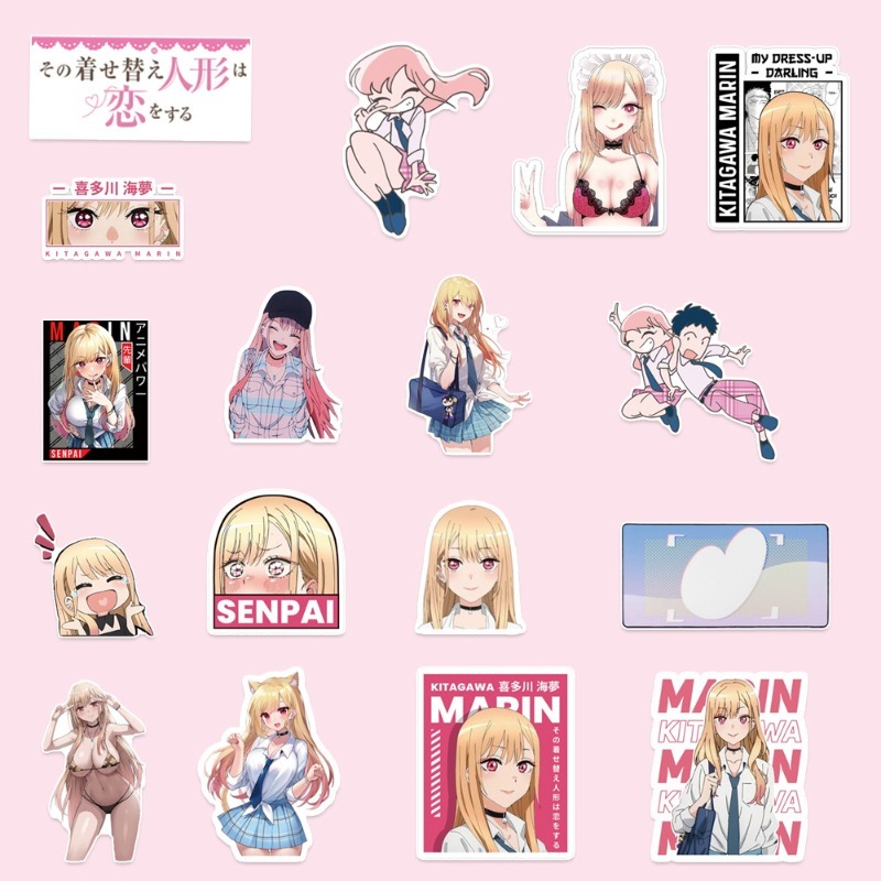100 pegatinas de My Dress-Up D - Anime Cosplay Simple reseña y precio