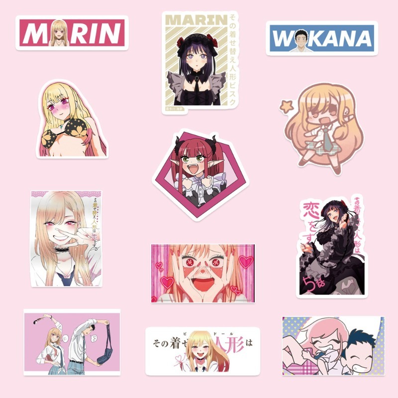 100 pegatinas de My Dress-Up D - Anime Cosplay Simple reseña y precio