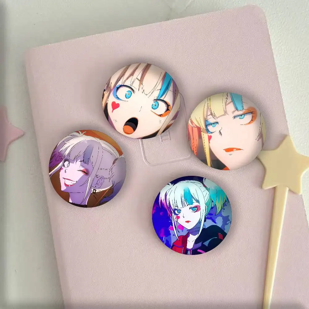 Pin Redondo de Anime y Manga d - Anime Harley Quinn Cosplay reseña y precio