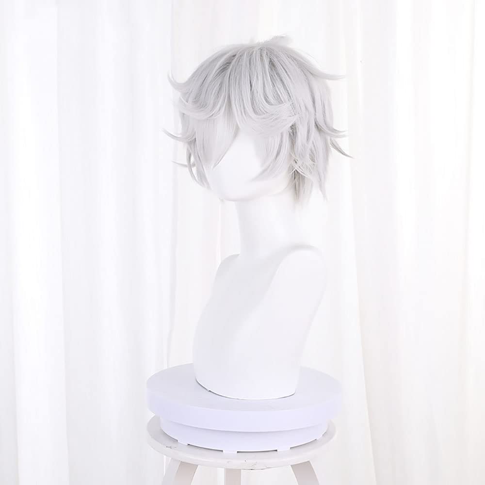 Gabimaru-Peluca de Cosplay de  - Cosplay Anime White Hair reseña y precio