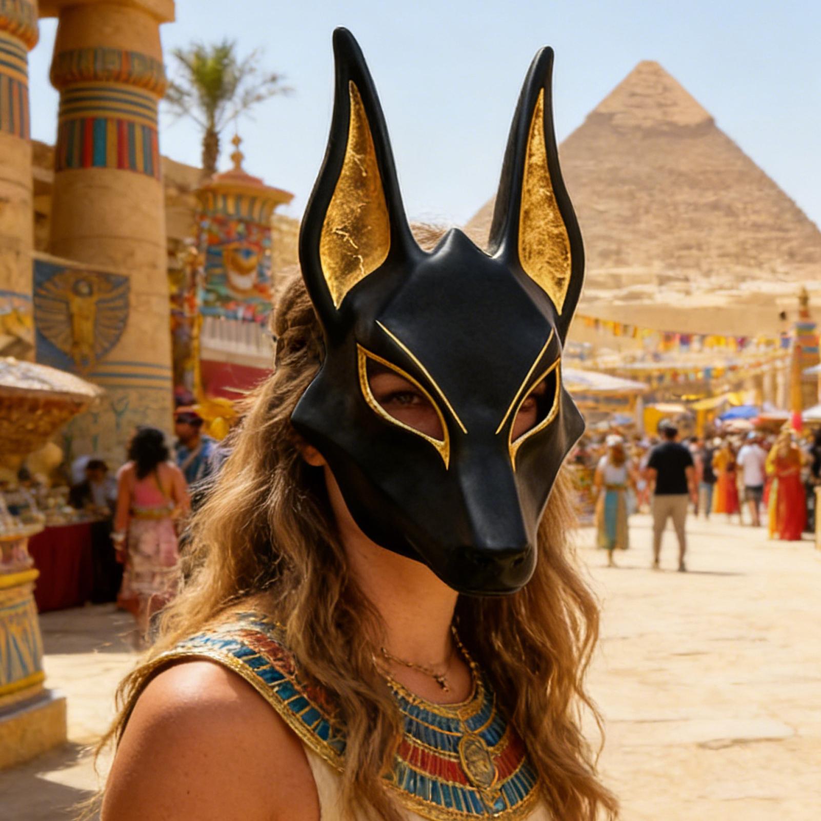 Máscara de Cosplay de Guepardo - Egypt Cosplay Anime reseña y precio