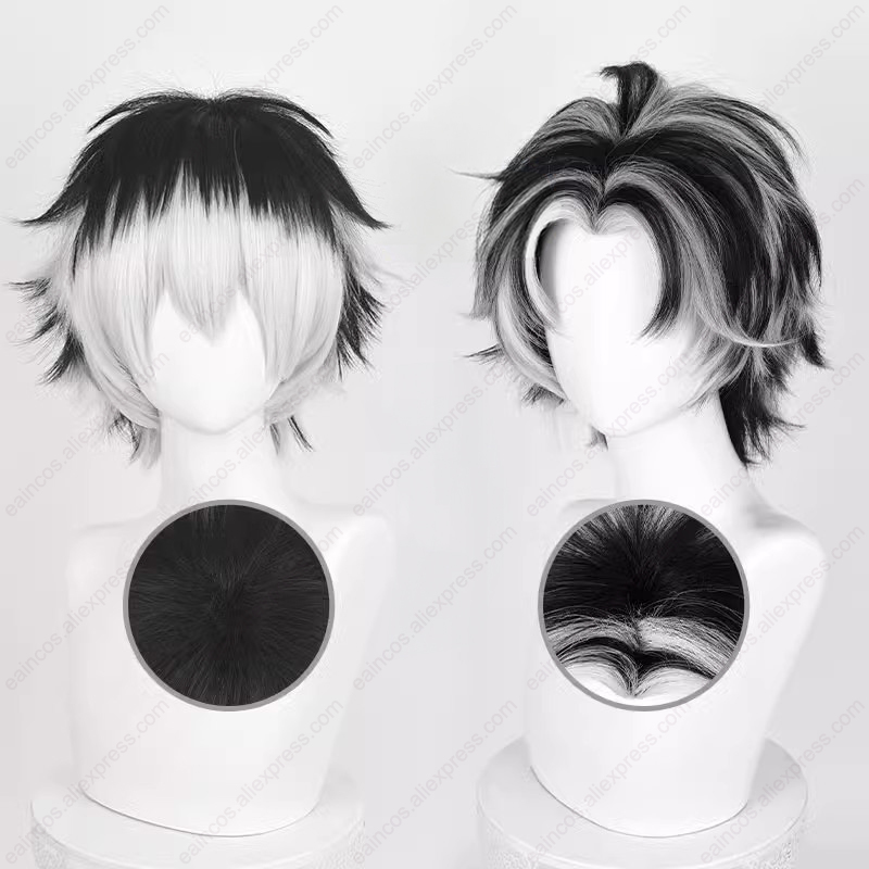 Kotaro Bokuto-Peluca de Cospla - Cosplay Anime White Hair reseña y precio