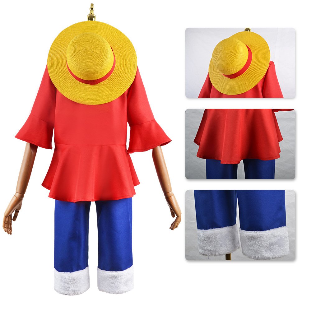 Disfraz de Anime Monkey D Luff - Anime Cosplay Pics reseña y precio