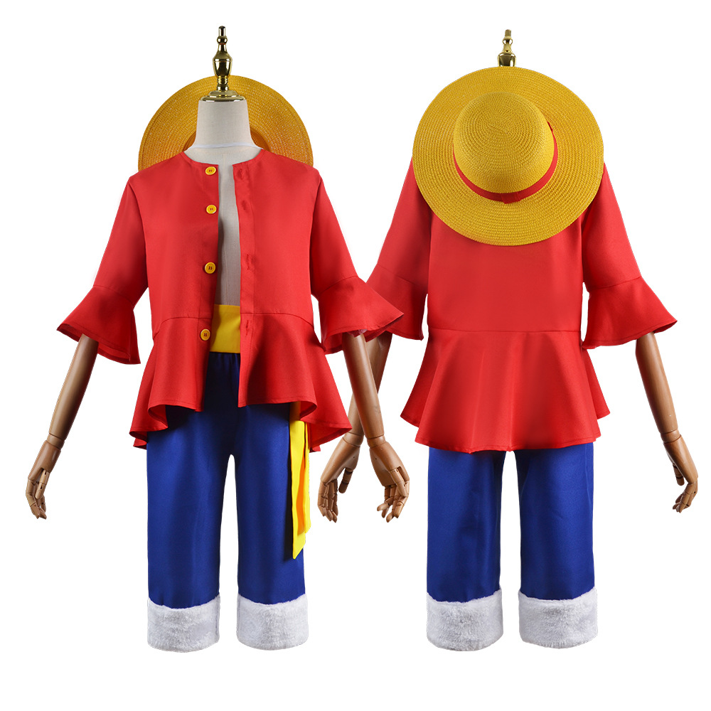 Disfraz de Anime Monkey D Luff - Anime Cosplay Pics reseña y precio