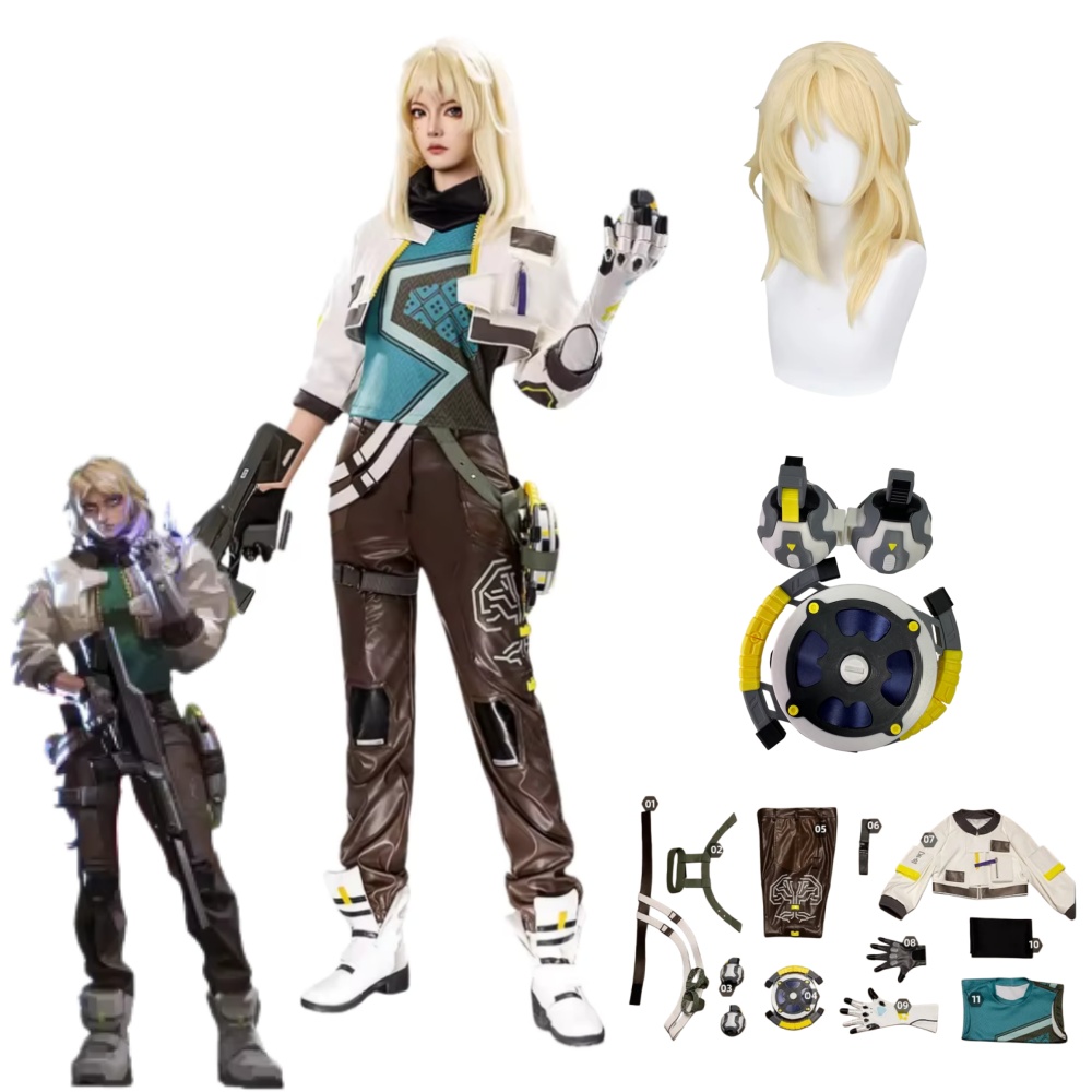 Disfraz de Cosplay de Deadlock - Anime Cosplay Outfits For Women reseña y precio