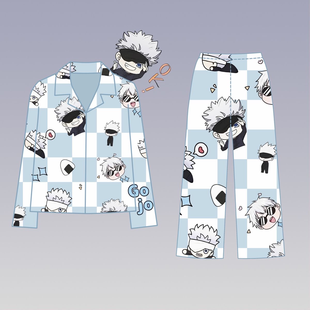 Jujutsu Battle Pain ropa Gojo  - Anime Cosplay For Couples reseña y precio