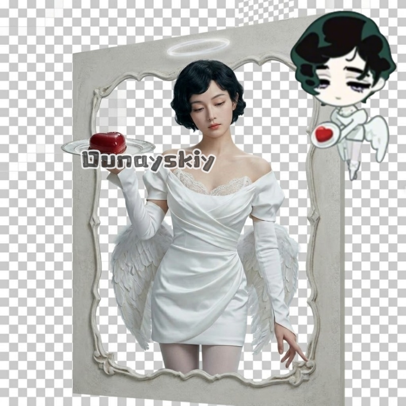 Nuevo Conjunto de Disfraz de C - Cosplay Anime White Hair reseña y precio