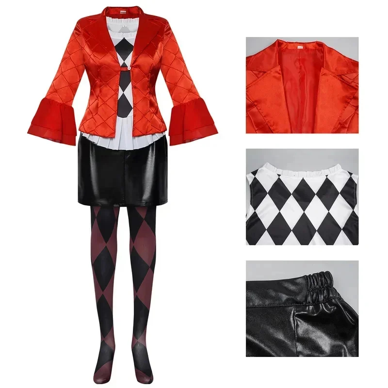 Disfraz de Harley Quinn para M - Anime Harley Quinn Cosplay reseña y precio
