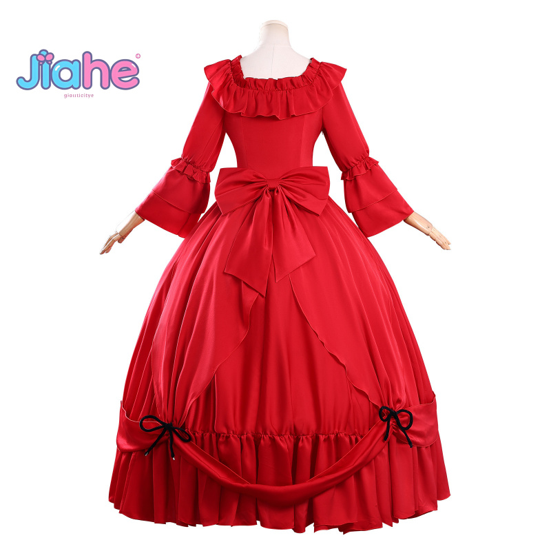 ¿Traje de cosplay de Scarlett  - Anime Cosplay Red reseña y precio