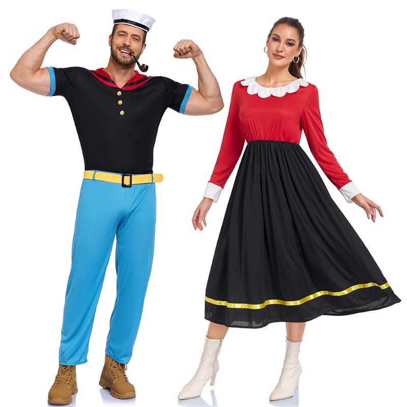 Nuevo Disfraz de Carnaval para - Anime Cosplay For Couples reseña y precio