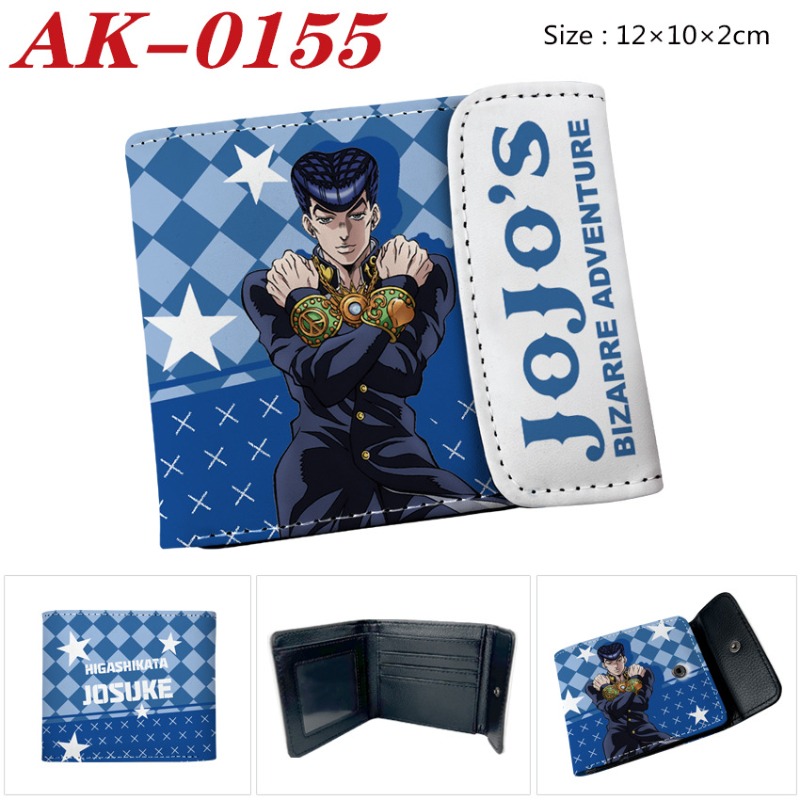 Cartera Corta de Cuero PU con  - Cosplay Anime Jojo reseña y precio