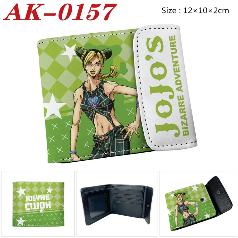 Cartera Corta de Cuero PU con  - Cosplay Anime Jojo reseña y precio