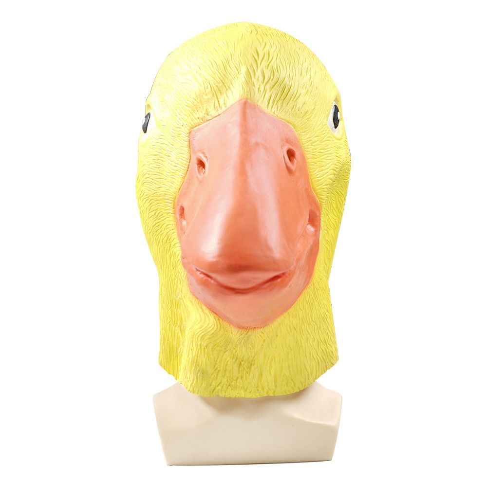 Máscara de Pato Amarillo de Lá - Anime Cosplay Pics reseña y precio
