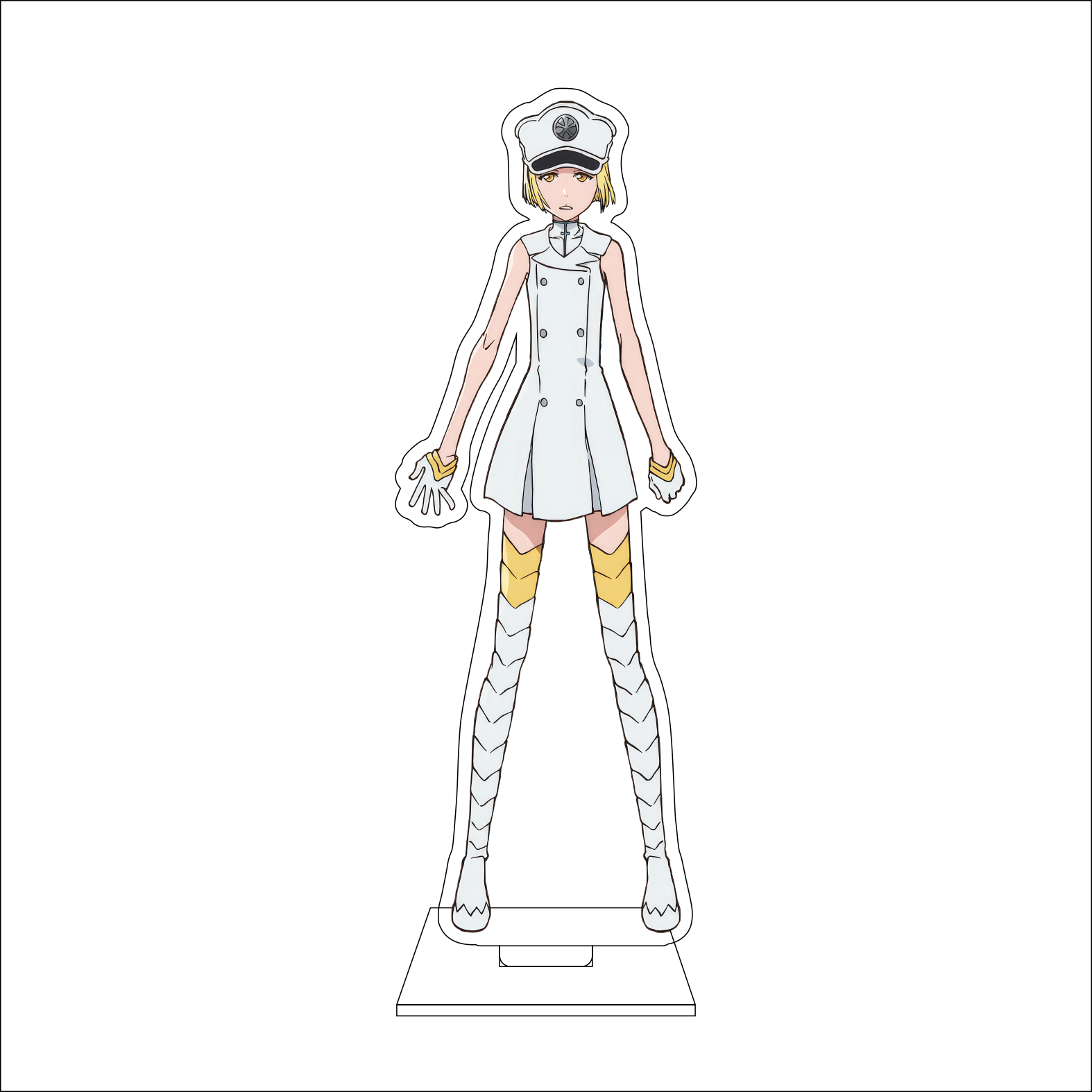 Figura Acrílica de 16 cm del A - Anime Cosplay Roleplay reseña y precio
